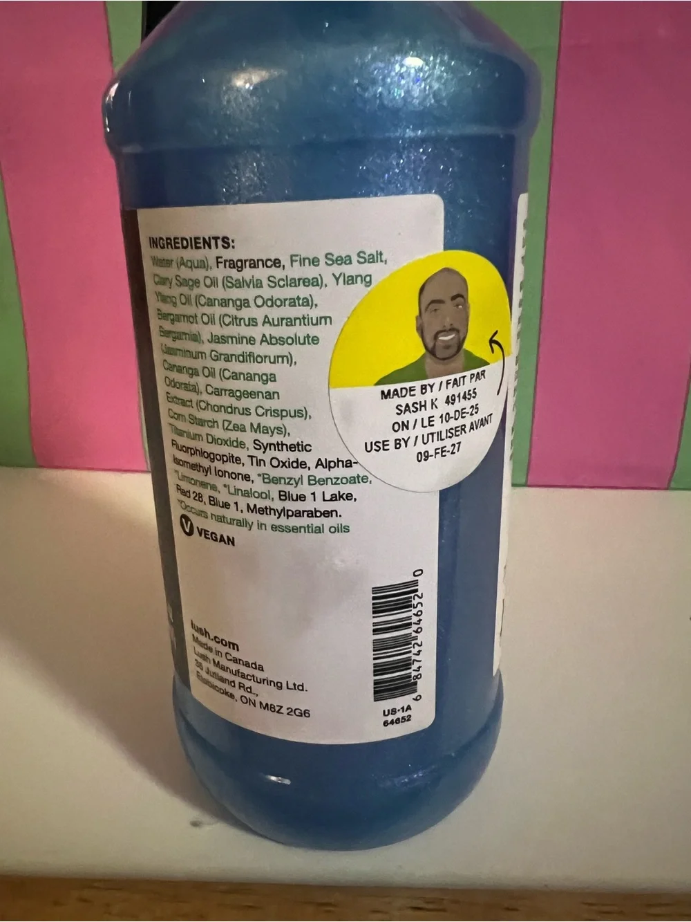 1 LEFT! Lush Sex Bomb Shimmer Body Mist — 8.4 oz BRAND NEW